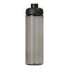 H2O Active® Eco Vibe 850 ml flip lid sport bottle Charcoal-Solid black | No Branding | not available | not available