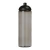 H2O Active® Eco Vibe 850 ml dome lid sport bottle Charcoal-Solid black | No Branding | not available | not available