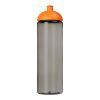 H2O Active® Eco Vibe 850 ml dome lid sport bottle Charcoal-Orange | No Branding | not available | not available
