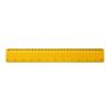 Renzo 30 cm plastic ruler Yellow | No Branding | not available | not available