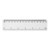 Rothko 15 cm plastic ruler White | Not applicable | No Branding | not available | not available