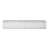 Rothko 20 cm plastic ruler White | No Branding | not available | not available