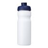 Baseline Plus 650ml flip-lid sport bottle White-Blue | not available | No Branding | not available | not available