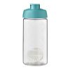 H2O Active® Bop 500 ml shaker bottle Aqua blue-Transparent | No Branding | not available | not available