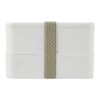 MIYO POP 700+700 ml double layer lunch box White | No Branding | not available | not available