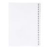 Desk-Mate® wire-o A5 notebook PP cover White | 50 pages | No Branding | not available | not available