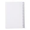 Desk-Mate® spiral A6 notebook PP cover White | 50 pages | No Branding | not available | not available