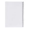 Desk-Mate® spiral A5 notebook White | 50 pages | No Branding | not available | not available