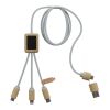 SCX.design C49 5-in-1 charging cableeco Light brown | No Branding | not available | not available