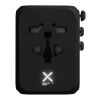 SCX.design T16 universal travel adapter Solid black