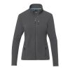 Amber women's GRS recycled full zip fleece jacket Standard | Storm grey | M | No Branding | not available | not available