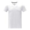 Somoto short sleeve men's V-neck t-shirt White | XS