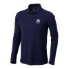 Oakville long sleeve men's polo Standard | Navy | M | No Branding | not available | not available | not available