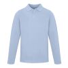 Oakville long sleeve men's polo Mist Blue | XL
