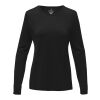 Merrit women's crewneck pullover Solid black | 2XL | No Branding | not available | not available | not available
