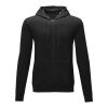 Theron men’s full zip hoodie Standard | Solid black | 4XL | No Branding | not available | not available | not available