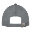 Davis 6 panel cap Grey | No Branding | not available | not available | not available