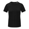 Kratos short sleeve women's cool fit t-shirt Standard | Solid black | 4XL | No Branding | not available | not available | not available