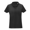 Deimos short sleeve women's cool fit polo Standard | Solid black | 2XL | No Branding | not available | not available | not available