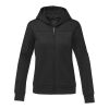 Nubia women's performance full zip knit jacket Standard | Solid black | 2XL | Direct to Film | right chest | 100 mm x 100 mm | 100