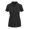 Calgary 200 g/m2 washed women's polo Standard | Solid black | XS | No Branding | not available | not available | not available