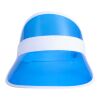 Bright cap with transparent visor  Blue
