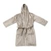 VINGA Louis luxury plush RPET robe size L-XL grey | No Branding | not available | not available | not available