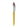 BIC® 4 Colours Wood Style with Lanyard White-White/Yellow Wood(2) | No Branding | not available | not available