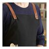 Kandinsky Apron rCotton 280gsm and rPU details Solid black | No Branding | not available | not available | not available