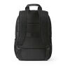 Vilnius Backpack 18L rPET. Front pocket. Fits 17" Laptop Solid black | No Branding | not available | not available | not available
