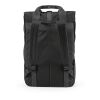 Warsaw Backpack 20L rPET. Roll top and buckle closure Solid black | No Branding | not available | not available | not available