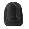 Budapest Backpack 16L rPET. Front Pocket. Fits 17" laptop Solid black | No Branding | not available | not available | not available