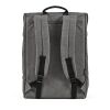 Prague Backpack 25L rCotton. Hook closure. Fits 17" laptop Dark grey | No Branding | not available | not available | not available