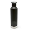 Spiglo Bottle rSS 780ml. Double wall and Leakproof. Wheel shaped lid Black | No Branding | not available | not available | not available