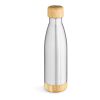 Congo Bottle rSS and Bamboo 780ml. Double wall and Leakproof Silver | No Branding | not available | not available | not available