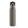 Lena Bottle rSS 570ml. Double wall and Leakproof. rPET handle Grey