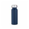 Sado Bottle rSS 560ml. Double wall and leakproof. Lid with hanlde Navy blue