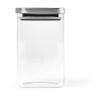 Delacroix 1200 Canister Borosilicate Glass 1270ml. rSS lid Transparent | No Branding | not available | not available | not available