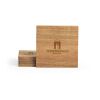 Velazquez Coasters Acacia Wood. Set of 4 Natural | No Branding | not available | not available | not available