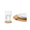 Bordalo individual round cork coaster. Made in Portugal Natural | No Branding | not available | not available | not available