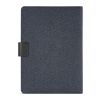 Tolstoy A5 Folder rPET. 64 FSC sheet notepad and rPU closure Royal blue | No Branding | not available | not available | not available