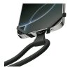 Infinity universal phone strap. rPET and silicone.  Solid black | No Branding | not available | not available | not available
