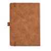 Howthorne A5 Notebook rPU cover. 70gsm FSC 196 pages Light brown | No Branding | not available | not available | not available