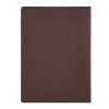 Bronte A4 Softcover Notebook rCardboard cover. FSC paper Brown | No Branding | not available | not available | not available