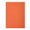 Bronte A5 Softcover Notebook rCardboard cover. FSC paper Orange | No Branding | not available | not available | not available