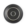 Monet ceramic dessert plate. Matt finish. Made in Portugal Black | No Branding | not available | not available | not available