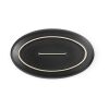 Miro ceramic platter. Matt finish. Made in Portugal Black | No Branding | not available | not available | not available