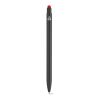 Twain Pen rAluminium. Blue 0.5km Dokumental® Ink clear red