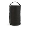 Riga Toiletry Bag 5.7L rPET. Barrel shaped with carry handle Solid black | No Branding | not available | not available | not available
