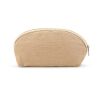 Dehli Toiletry Bag 1.5L 260gsm Jute with zipper Natural | No Branding | not available | not available | not available